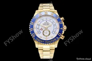 Rolex - YachtMaster 116685 Blue YG/YG White KF A7750 Mod