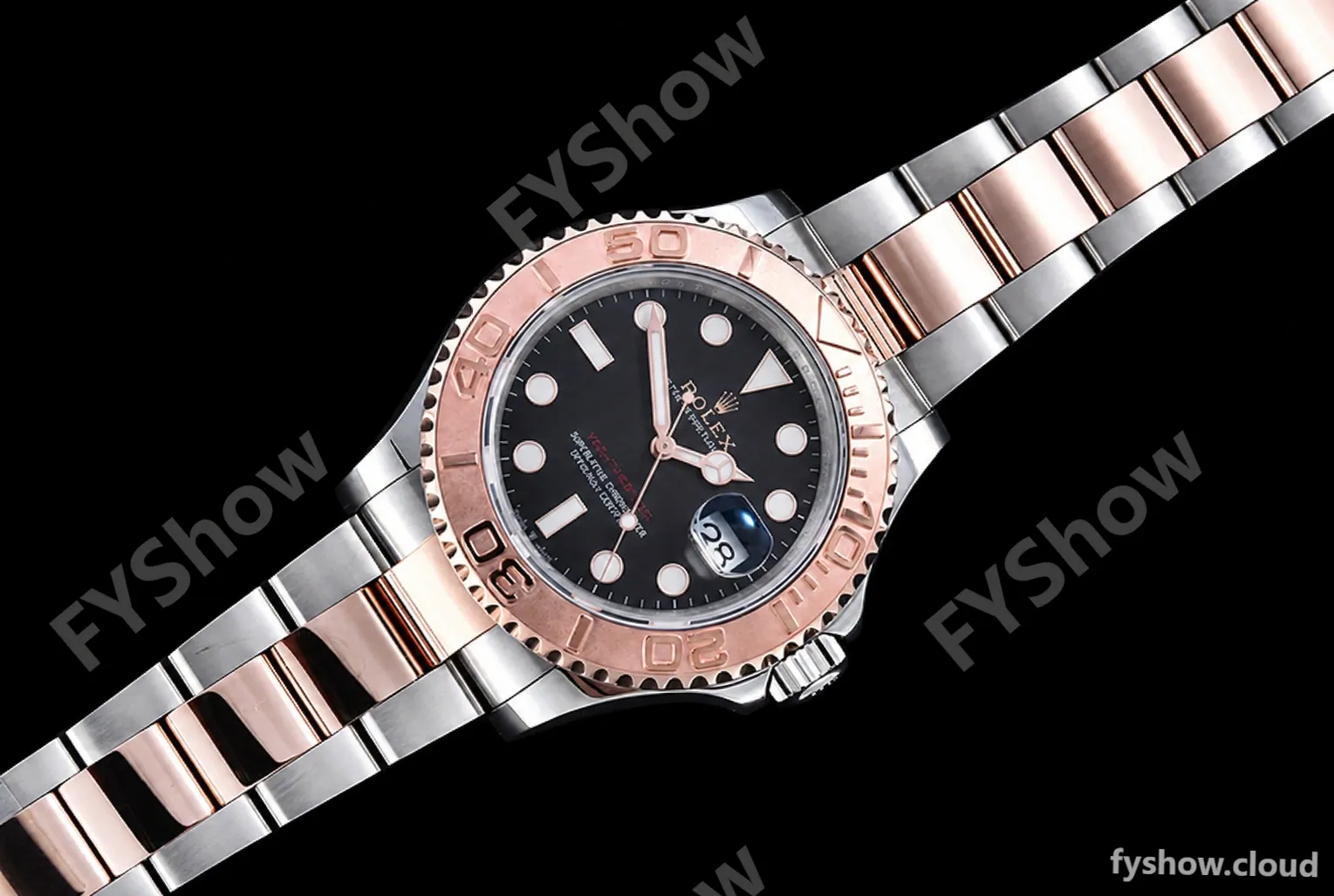 Rolex - YachtMaster 126621 40mm 904 Wrp RG/SS Blk KF VR3235 - Image 3