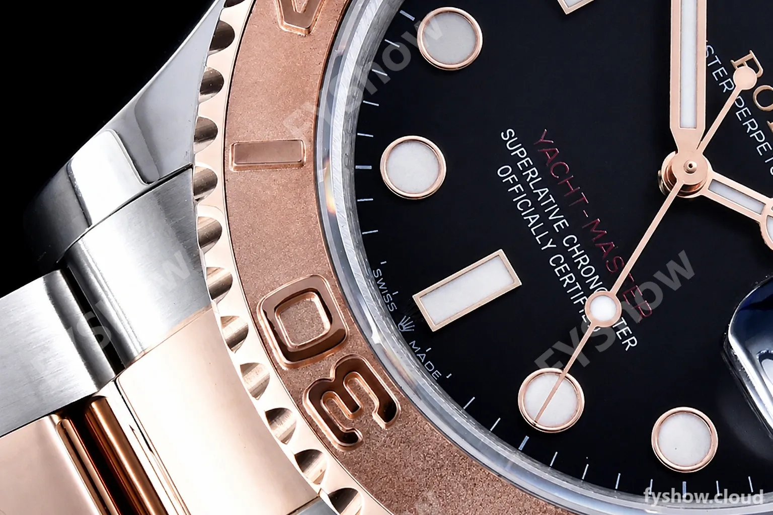 Rolex - YachtMaster 126621 40mm 904 Wrp RG/SS Blk KF VR3235 - Image 7