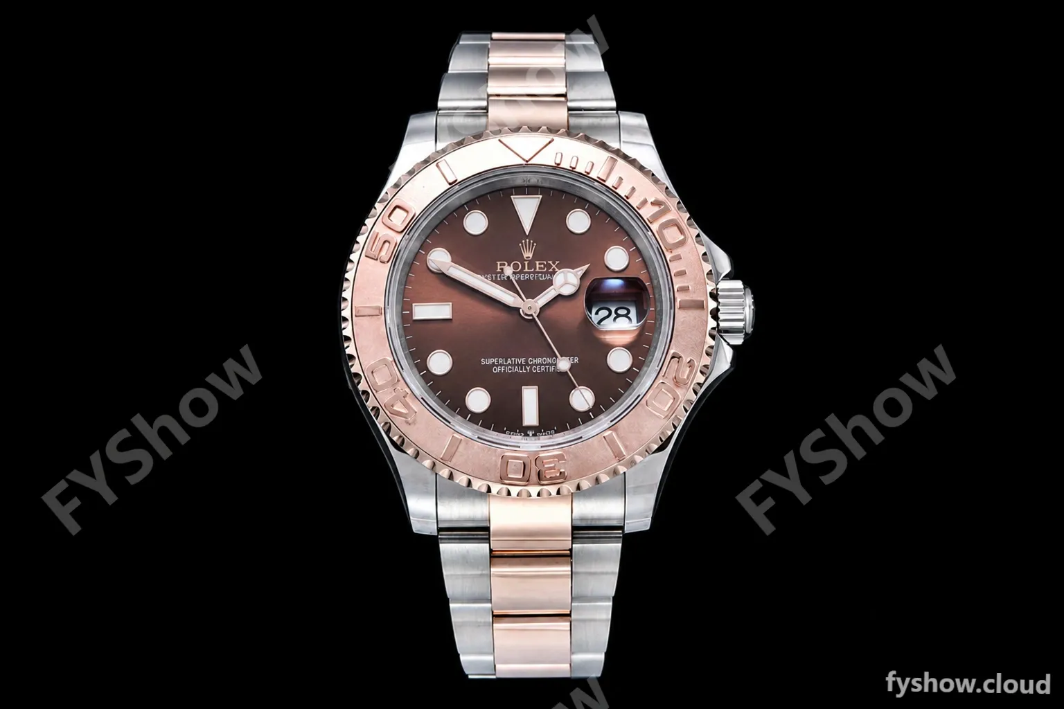 Rolex - YachtMaster 126621 40mm 904 Wrp RG/SS Brn KF VR3235