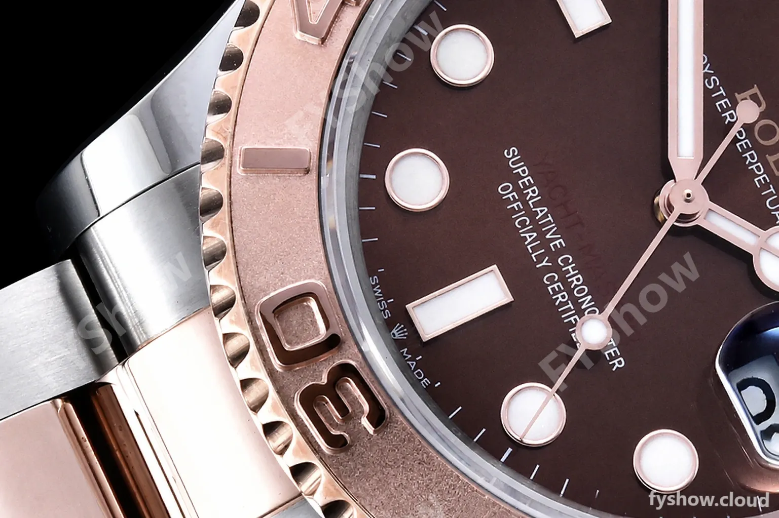 Rolex - YachtMaster 126621 40mm 904 Wrp RG/SS Brn KF VR3235 - Image 7