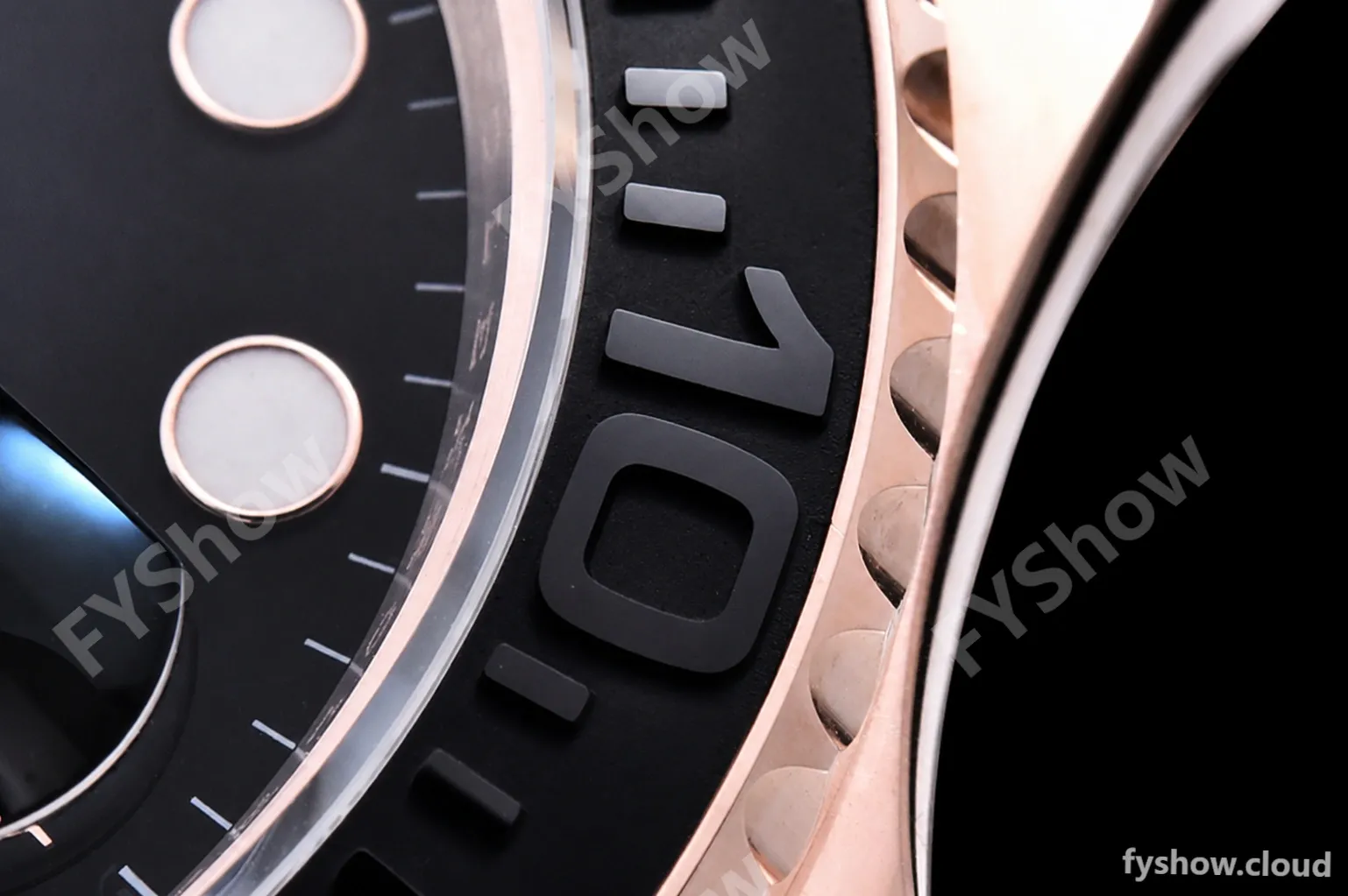 Rolex - YachtMaster 126655 40mm 904 Wrp RG/RU Blk KF VR3235 - Image 11