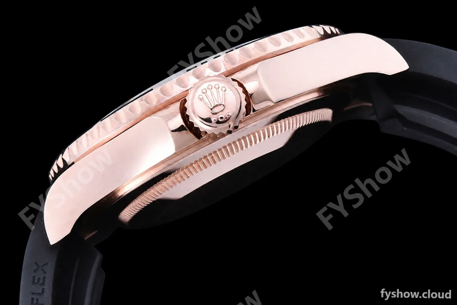 Rolex - YachtMaster 126655 40mm 904 Wrp RG/RU Blk KF VR3235 - Image 17
