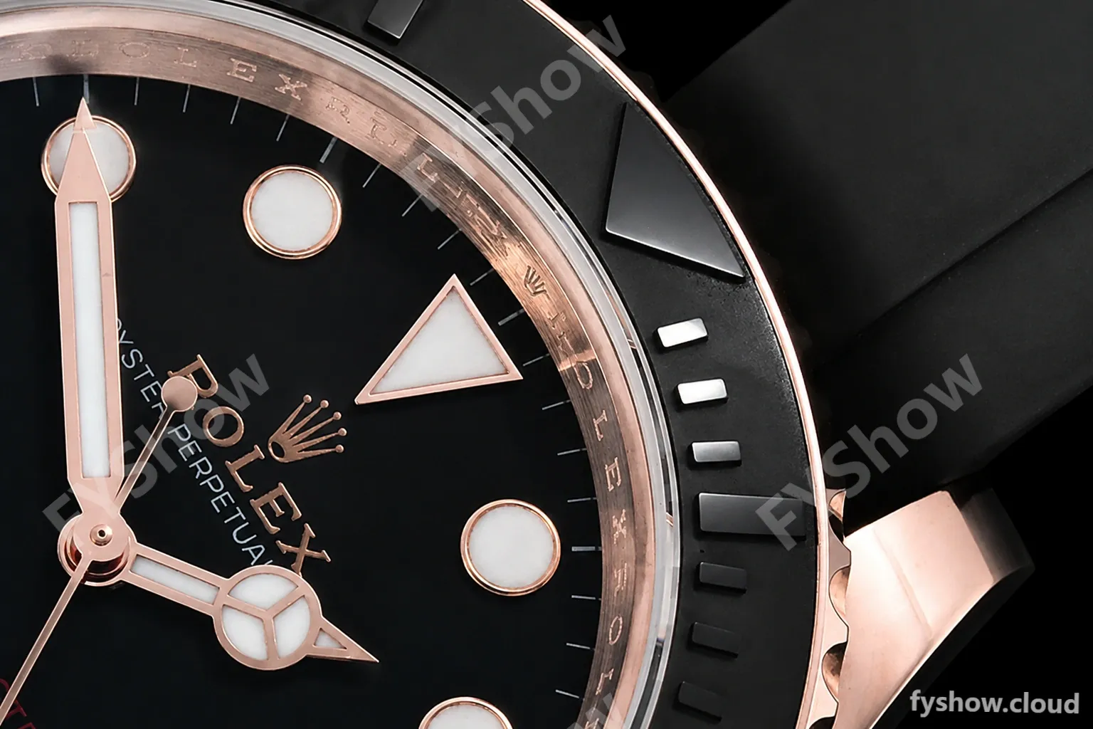 Rolex - YachtMaster 126655 40mm 904 Wrp RG/RU Blk KF VR3235 - Image 6