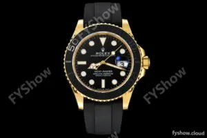 Rolex - Yacht-Master 226658 42mm Full-weight YG/RU Black KF VR3235