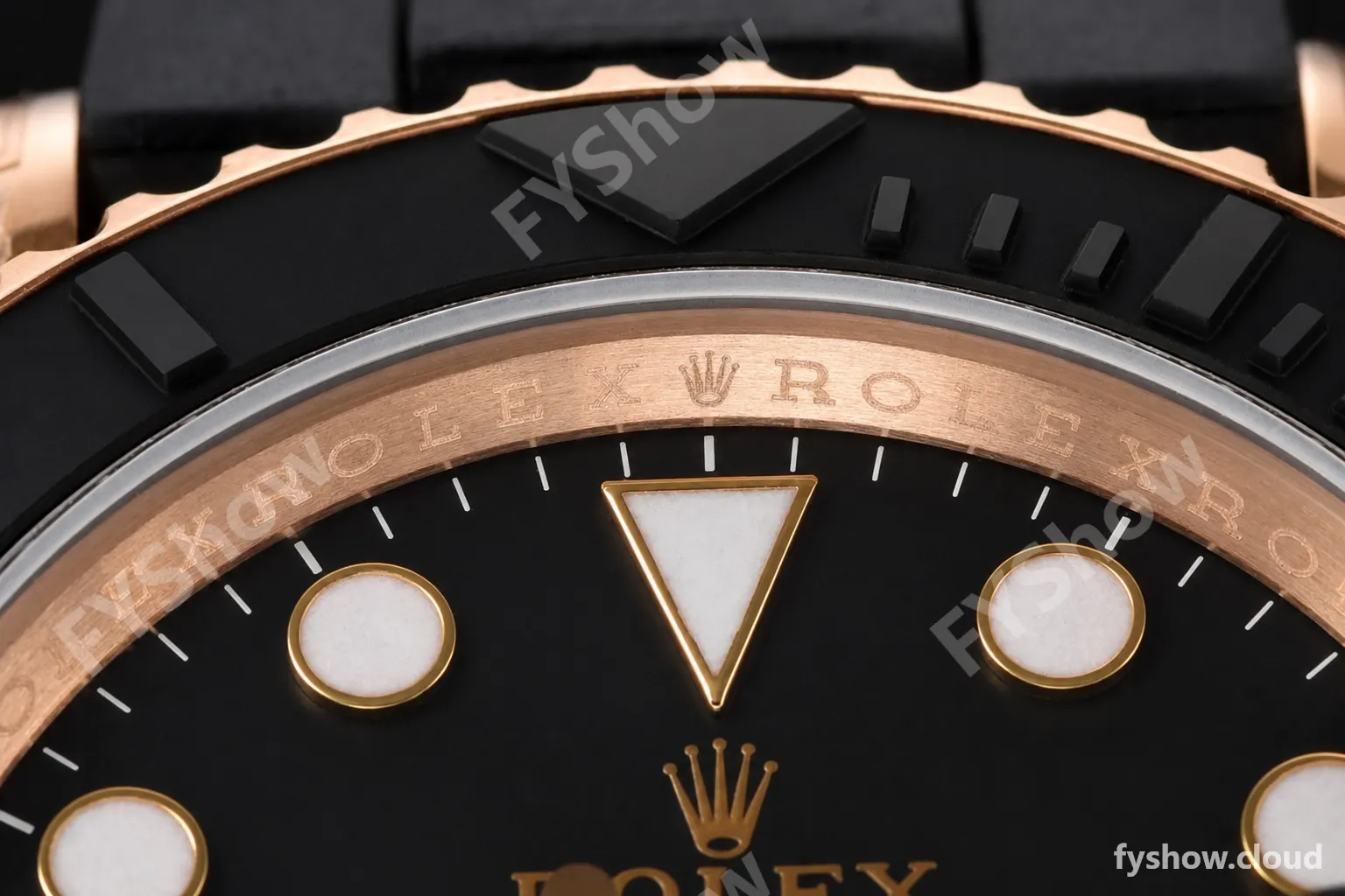 Rolex - YachtMaster 126655 40mm RG/RU Black VSF VS3235 - Image 7