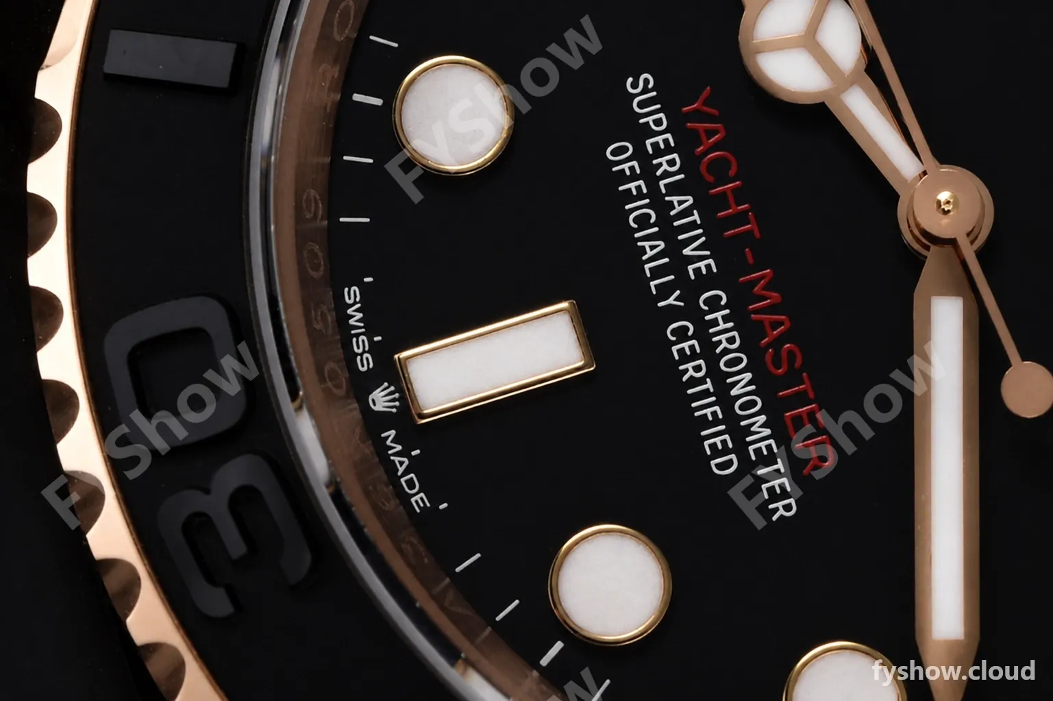 Rolex - YachtMaster 126655 40mm RG/RU Black VSF VS3235 - Image 8