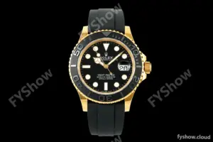 Rolex - YachtMaster 226658 Gain Weight 42mm YG/RU Black Dial QF SH3235