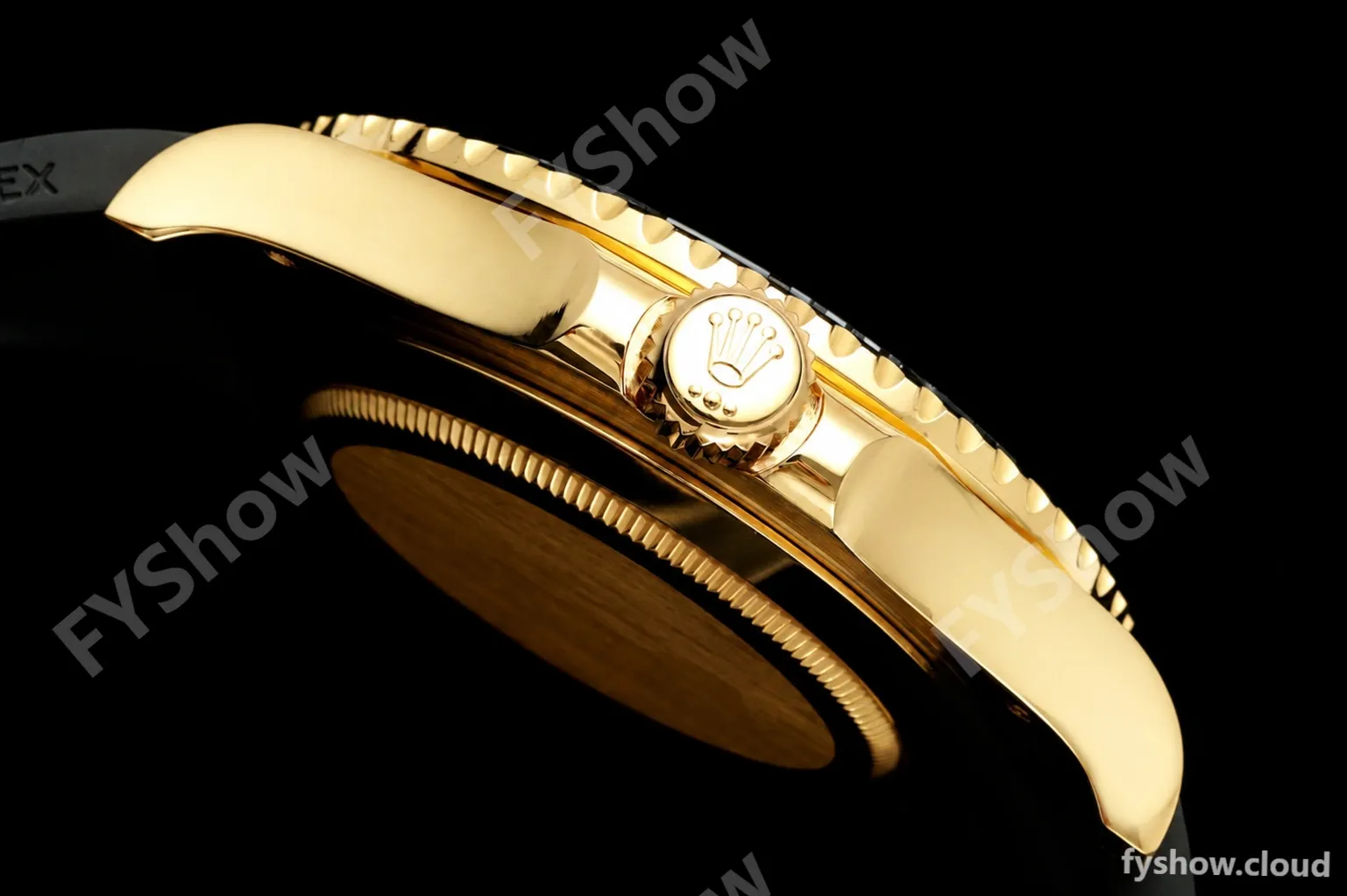Rolex - YachtMaster 226658 Gain Weight 42mm YG/RU Black Dial QF SH3235 - Image 5
