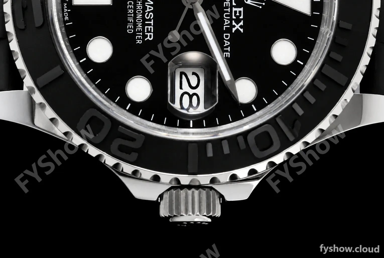 Rolex - YachtMaster 226659 Gain Weight 42mm SS/RU Black Dial QF SH3235 - Image 3