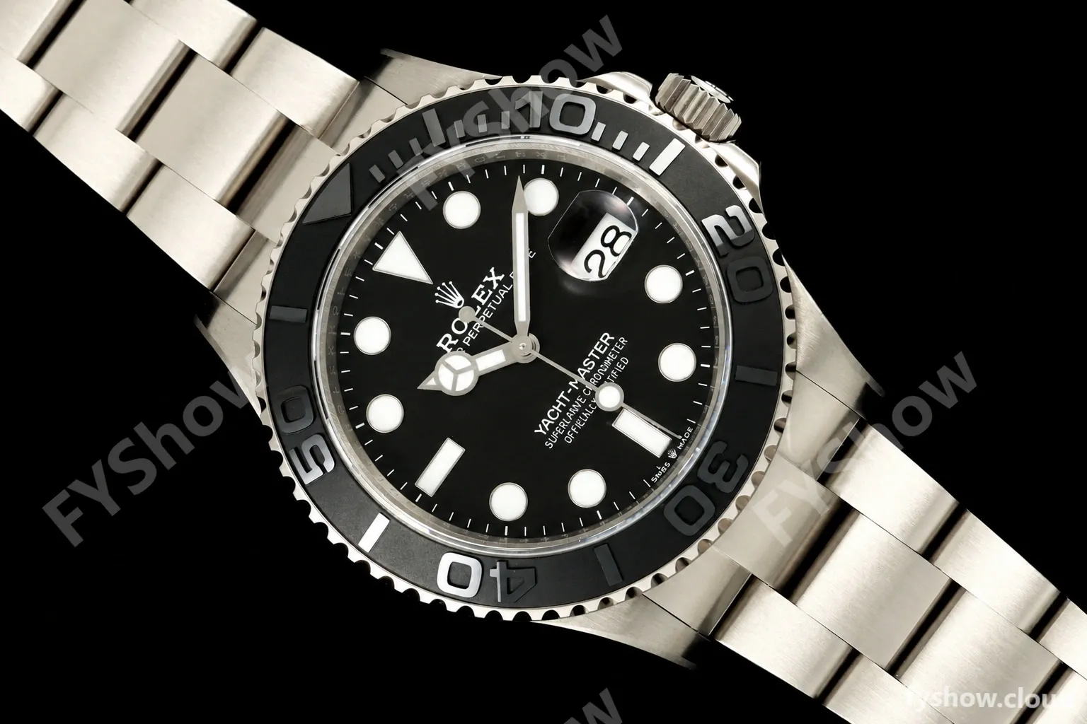 Rolex - YachtMaster 226627 42mm TI/TI Black Dial QF VR3235 - Image 28