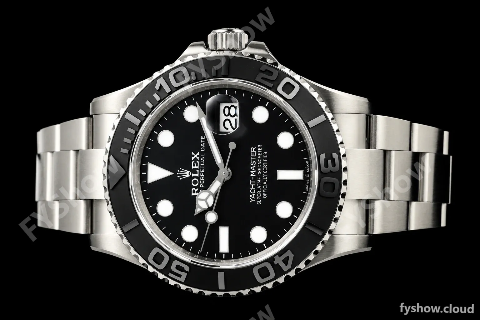 Rolex - YachtMaster 226627 42mm TI/TI Black Dial QF VR3235 - Image 4