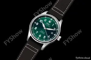 IWC - Pilots Mark XX 40mm IW328205 Automatic SS/LE Green M+F MY9015