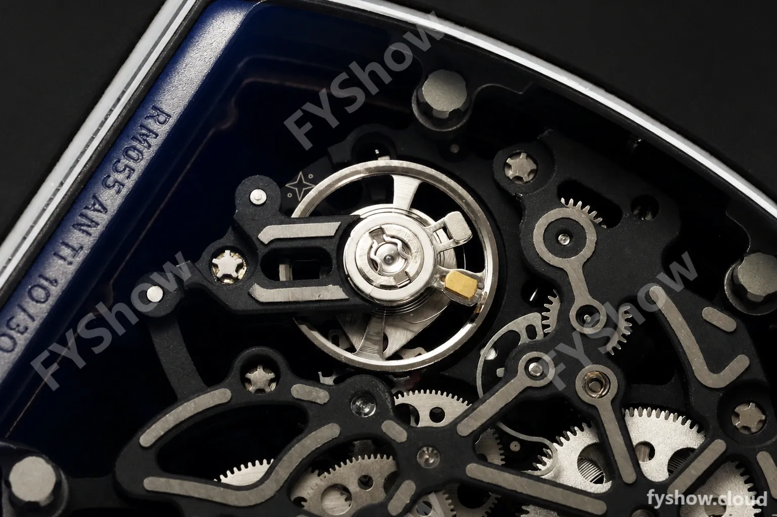 Richard Mille - RM055 Bubba Watson Black CER/RU Gold Rehaut Skeleton ZF V3 RMUL2 - Image 12