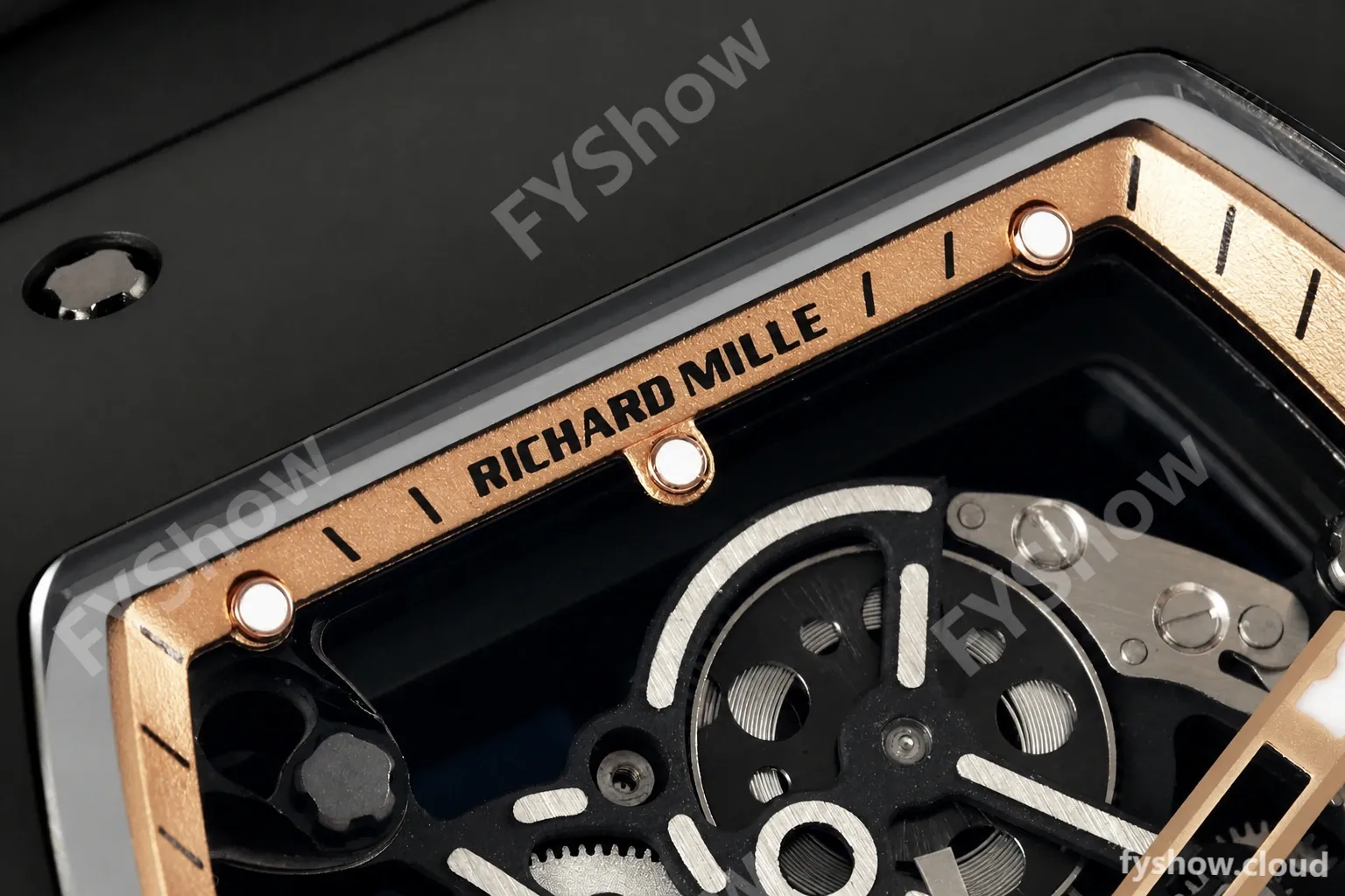 Richard Mille - RM055 Bubba Watson Black CER/RU Gold Rehaut Skeleton ZF V3 RMUL2 - Image 8
