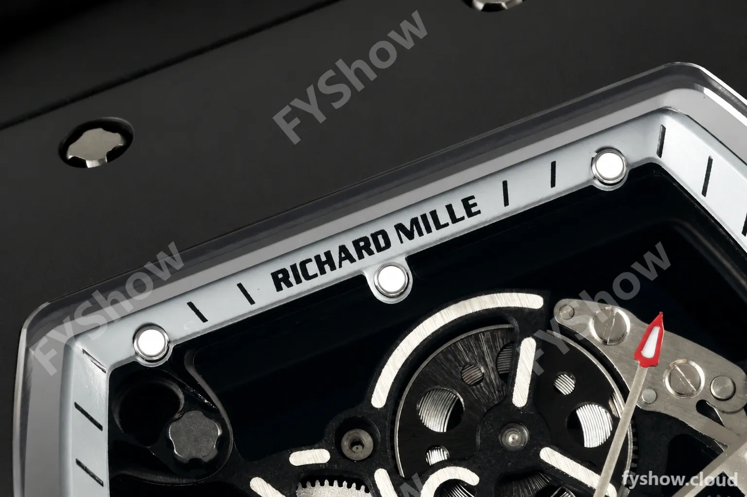 Richard Mille - RM055 Bubba Watson BLK/WHT CER/RU Gray Rehaut Skeleton ZF V3 RMUL2 - Image 10