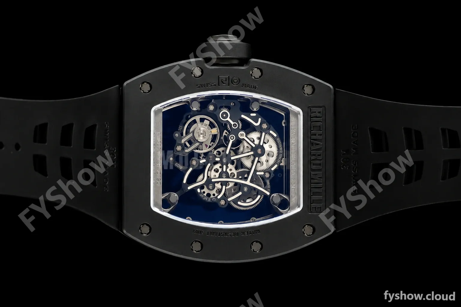 Richard Mille - RM055 Bubba Watson Black CER/RU White Rehaut Skeleton ZF V3 RMUL2 - Image 11