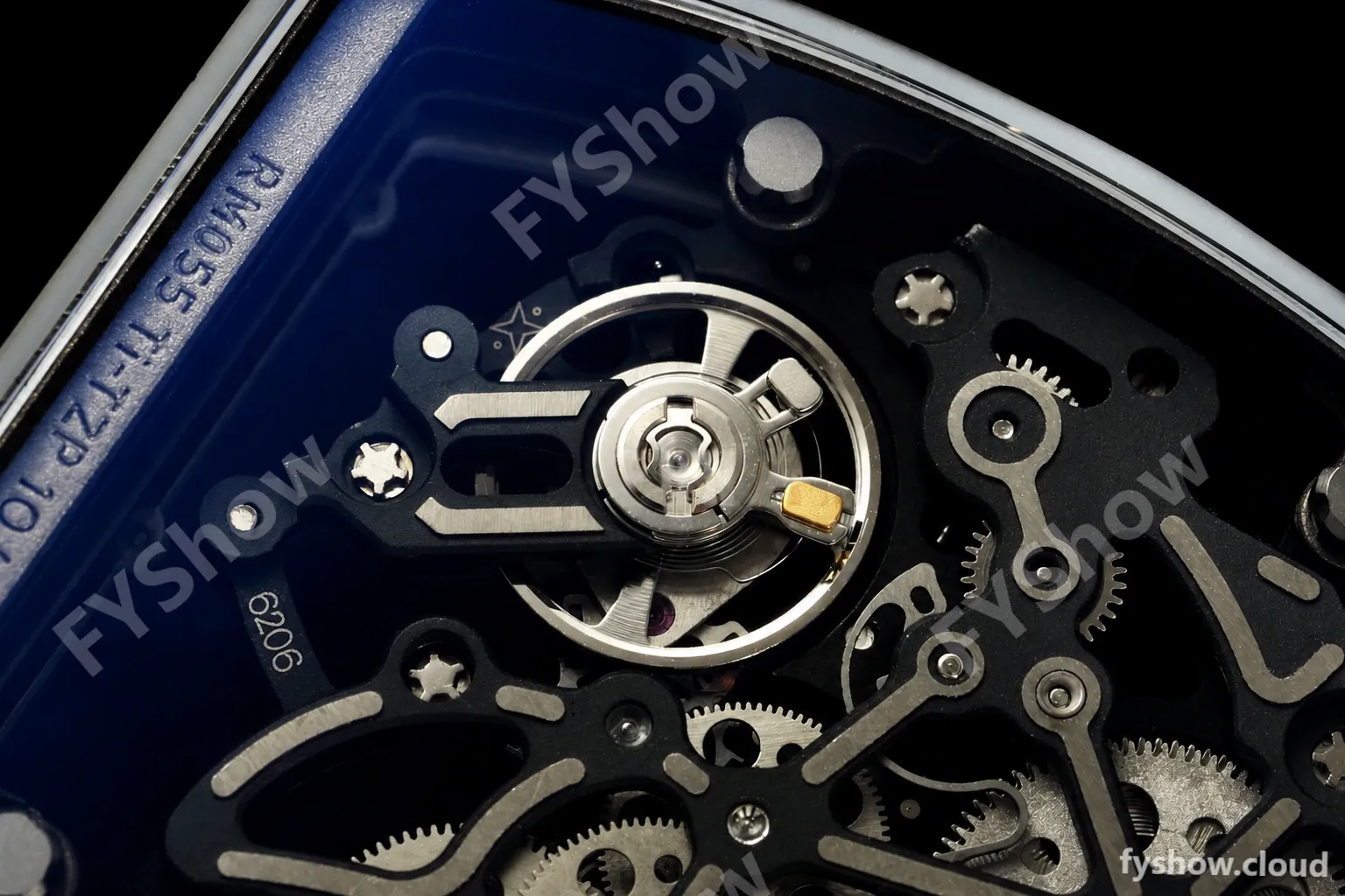 Richard Mille - RM055 Bubba Watson Black CER/RU White Rehaut Skeleton ZF V3 RMUL2 - Image 14