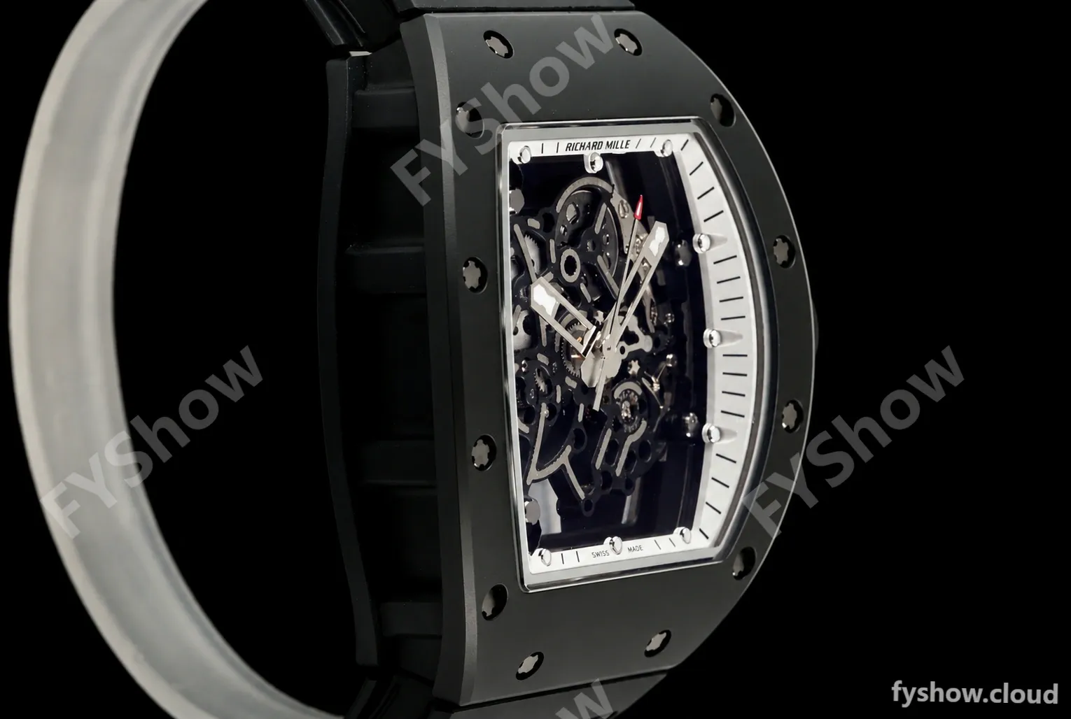 Richard Mille - RM055 Bubba Watson Black CER/RU White Rehaut Skeleton ZF V3 RMUL2 - Image 2