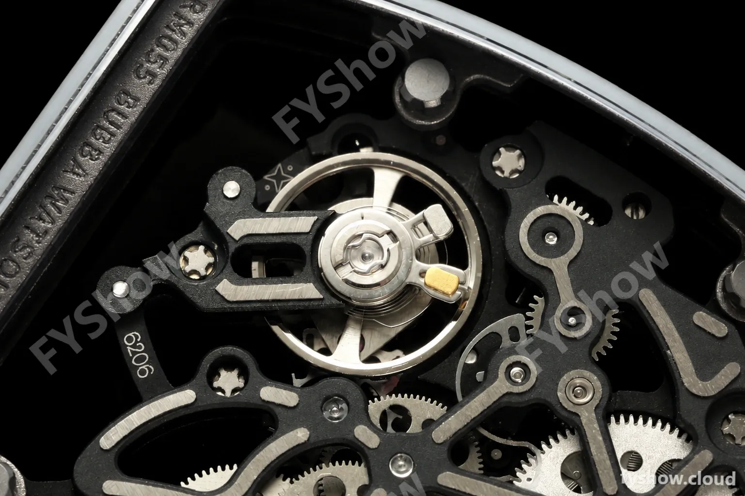 Richard Mille - RM055 Bubba Watson Black CER/RU Black/Red Rehaut Skeleton ZF V3 RMUL2 - Image 14