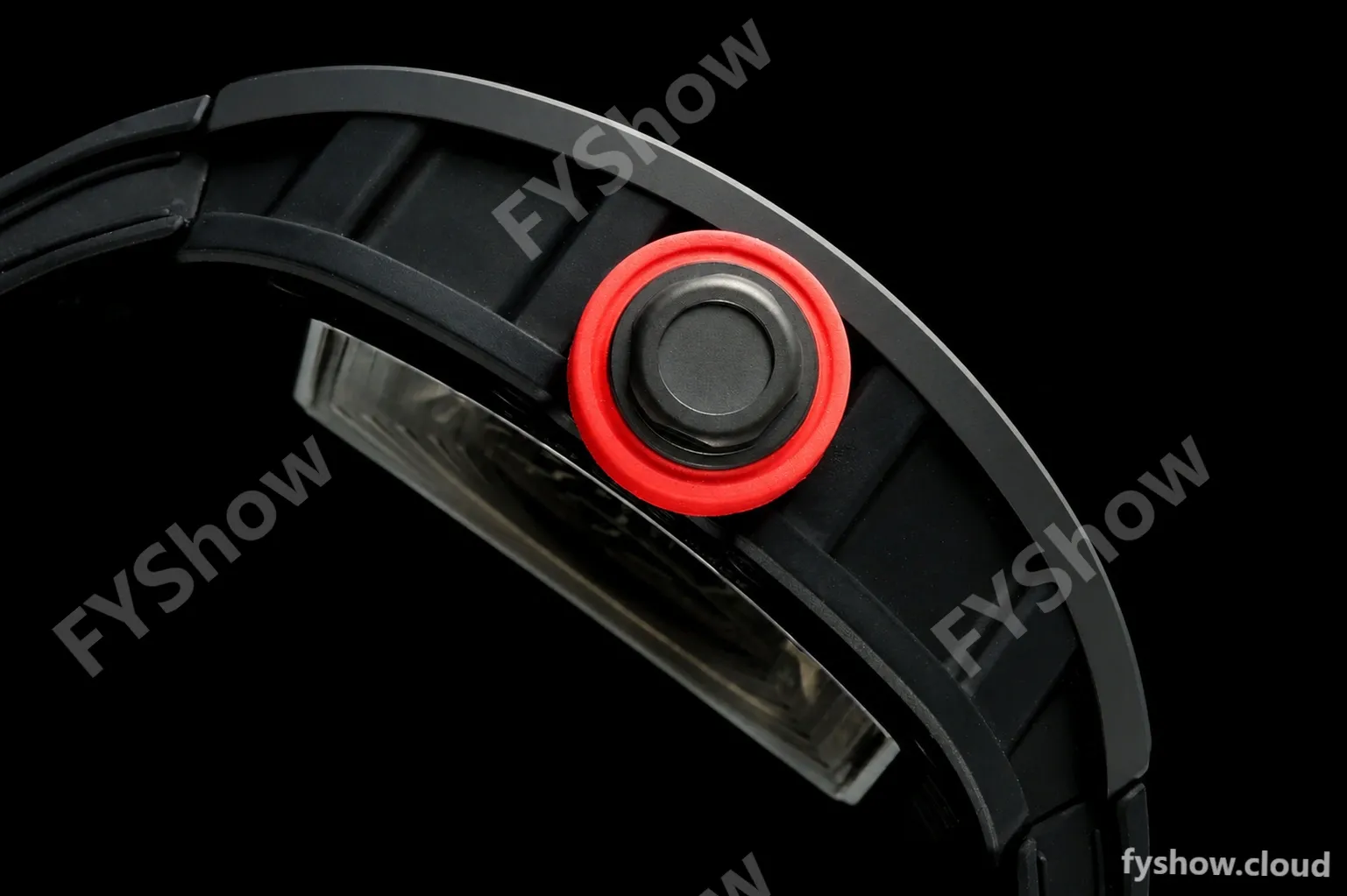 Richard Mille - RM055 Bubba Watson Black CER/RU Black/Red Rehaut Skeleton ZF V3 RMUL2 - Image 3