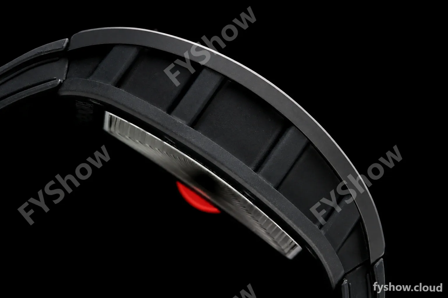 Richard Mille - RM055 Bubba Watson Black CER/RU Black/Red Rehaut Skeleton ZF V3 RMUL2 - Image 4