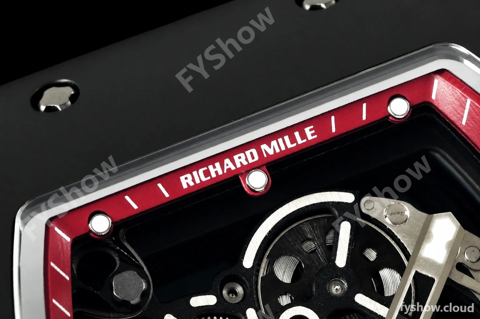 Richard Mille - RM055 Bubba Watson Black CER/RU Red Rehaut Skeleton ZF V3 RMUL2 - Image 7