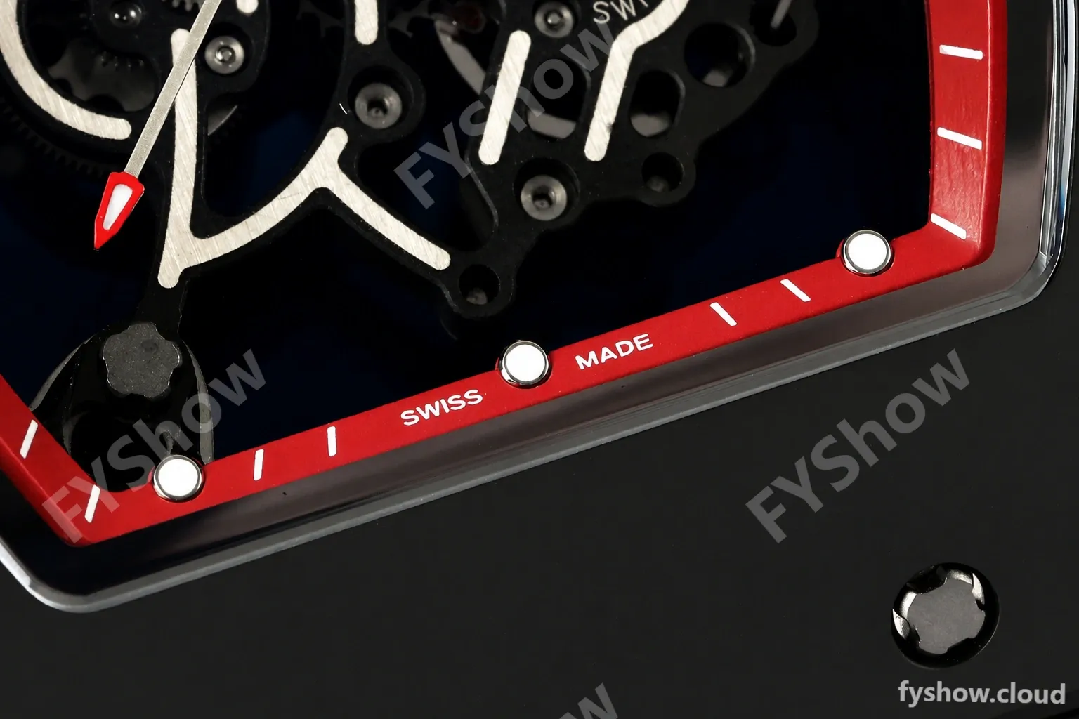 Richard Mille - RM055 Bubba Watson Black CER/RU Red Rehaut Skeleton ZF V3 RMUL2 - Image 8