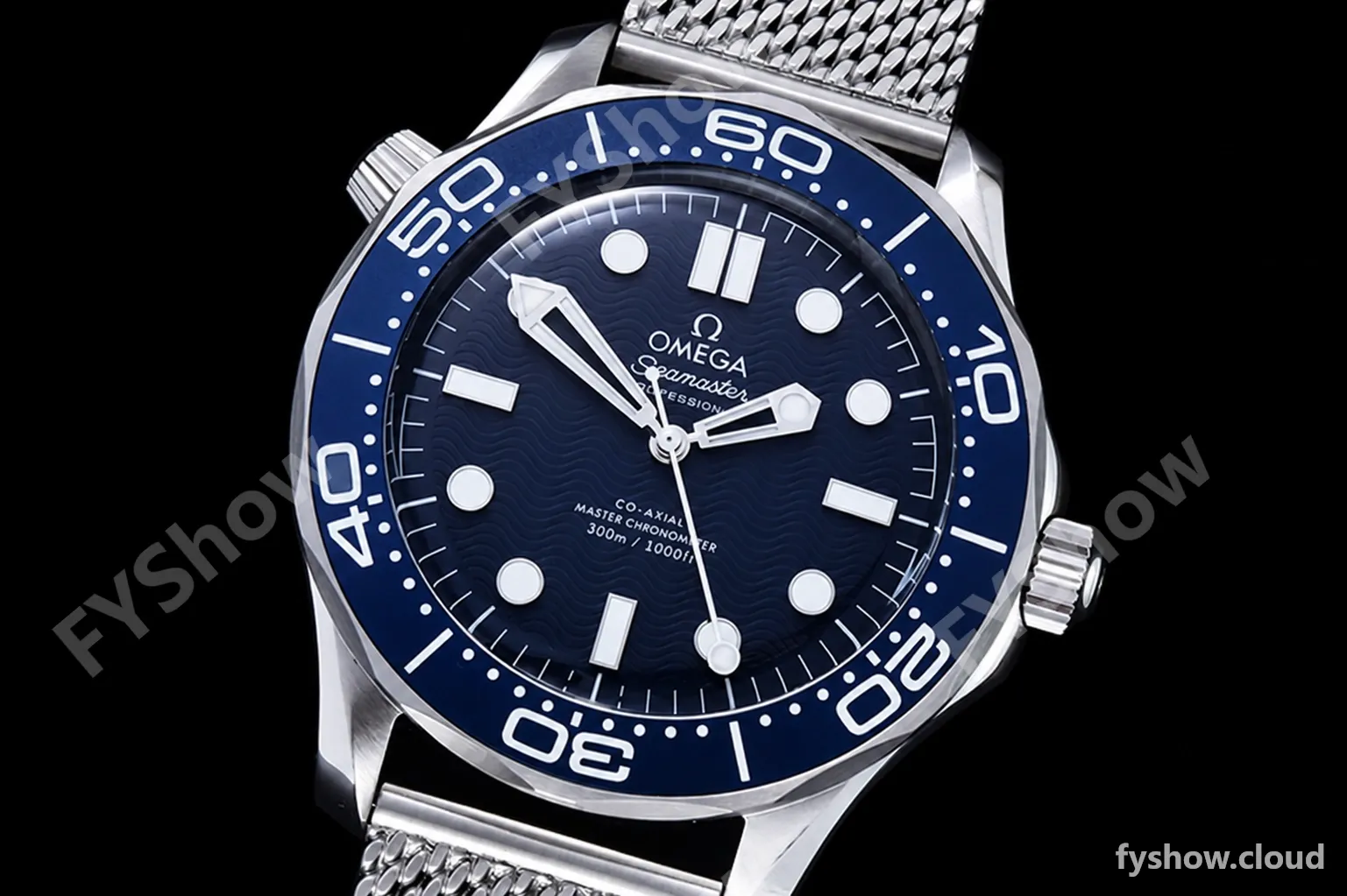 Omega - Seamaster 300 James Bond 60th Anni SS/SS VSF A8806 - Image 4