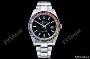 Rolex - DJ2 41mm Oys MC-Dia 904L SS/SS Blk/Stk JVS VR3235