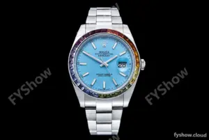 Rolex - DJ2 41mm Oys MC-Dia 904L SS/SS T-Blue/Stk JVS VR3235
