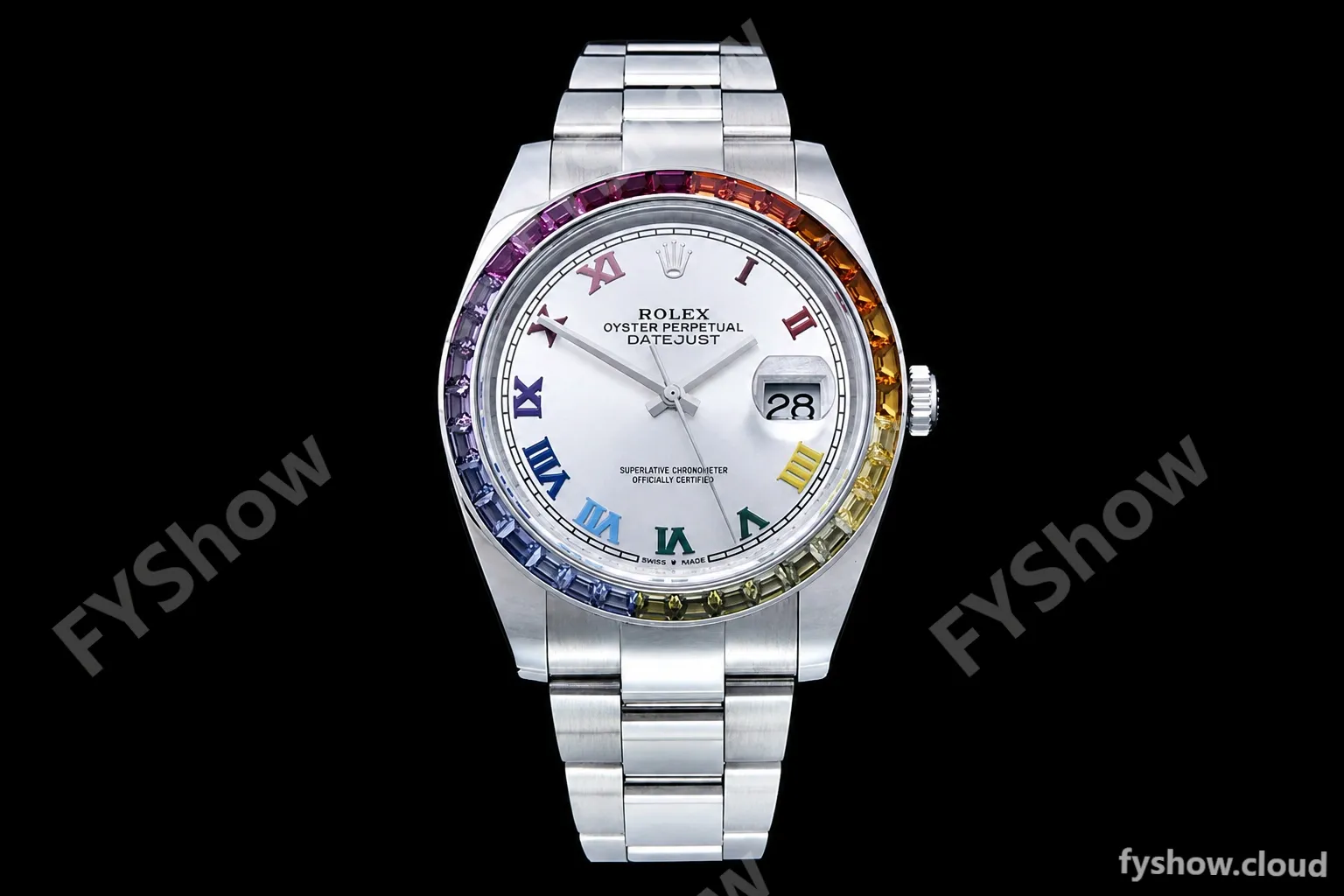 Rolex - DJ2 41mm Oys MC-Dia 904L SS/SS Silv/Rm JVS VR3235