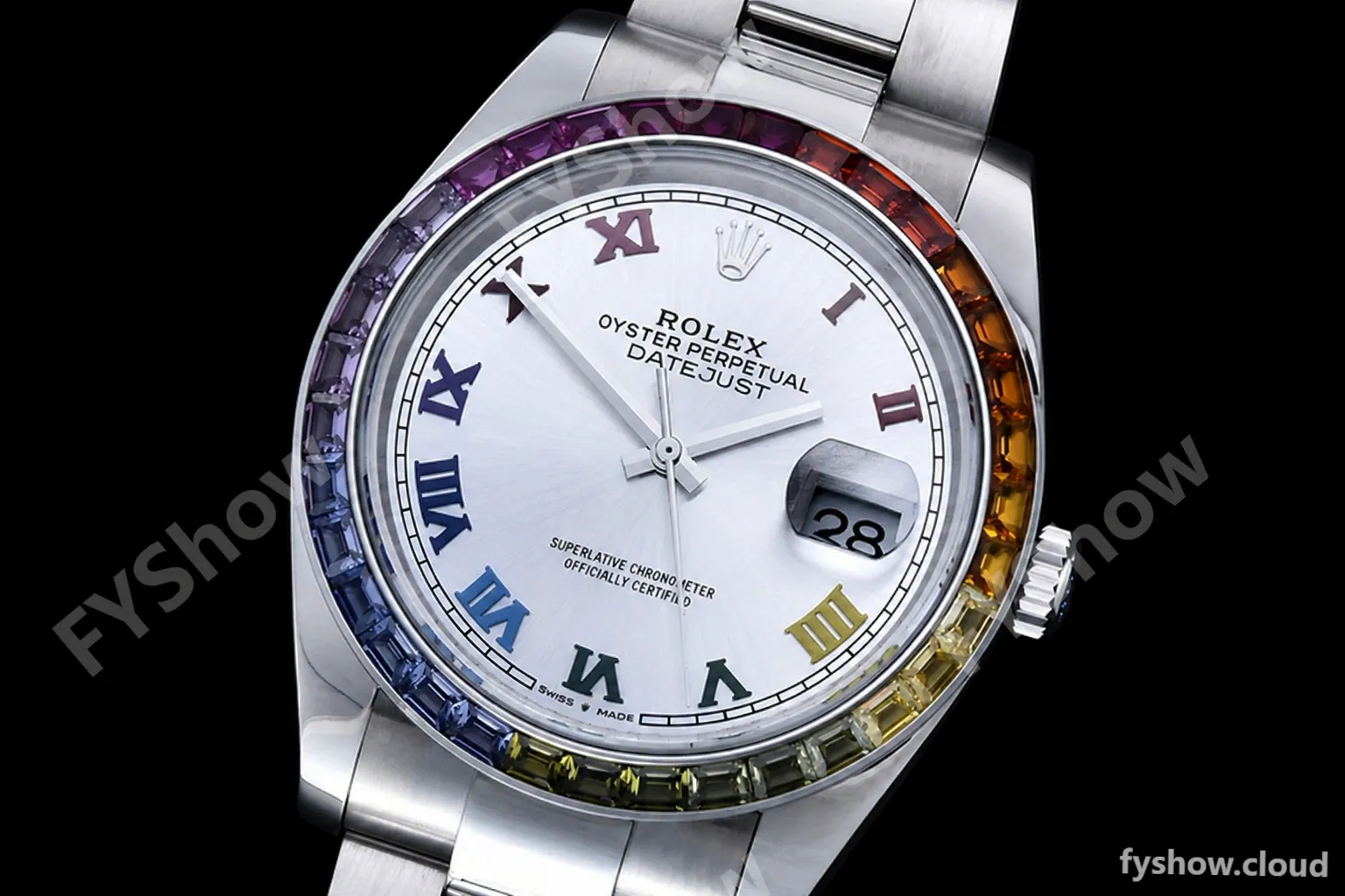 Rolex - DJ2 41mm Oys MC-Dia 904L SS/SS Silv/Rm JVS VR3235 - Image 4