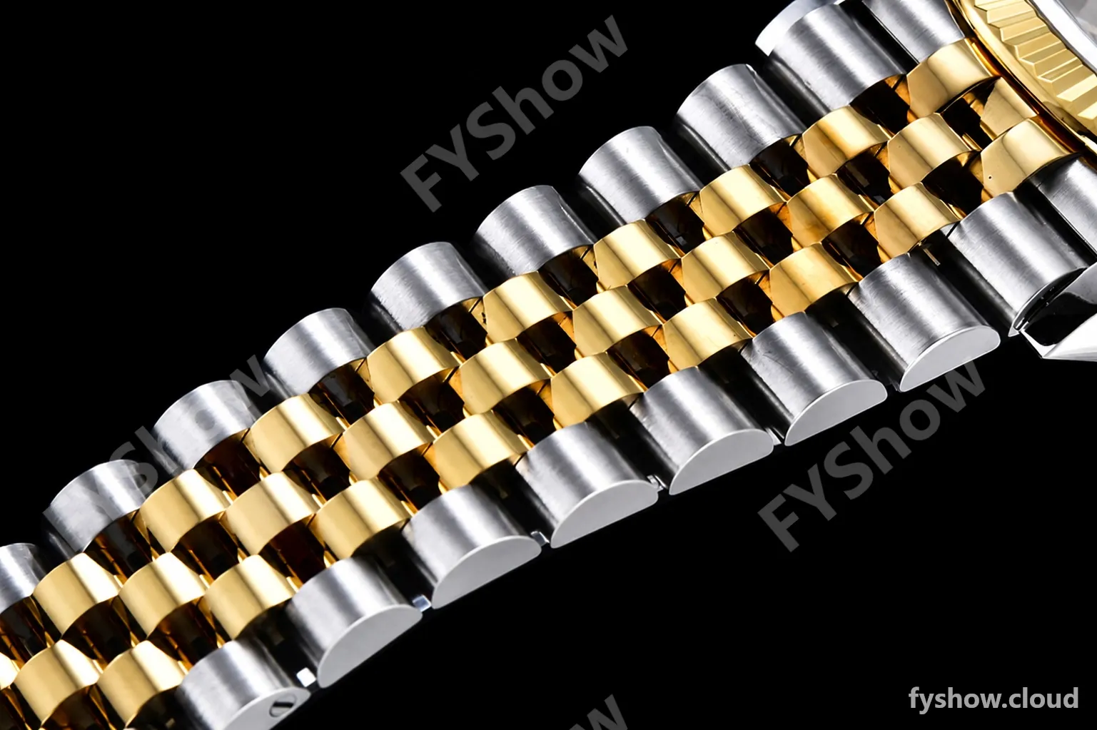 Rolex - DJ 36mm Jub Flt 904L YG/SS P-Gold/Dia VSF VS3235 - Image 10