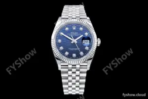 Rolex - DJ 36mm Jub Flt 904L SS/SS P-Blue/Stk VSF VS3235