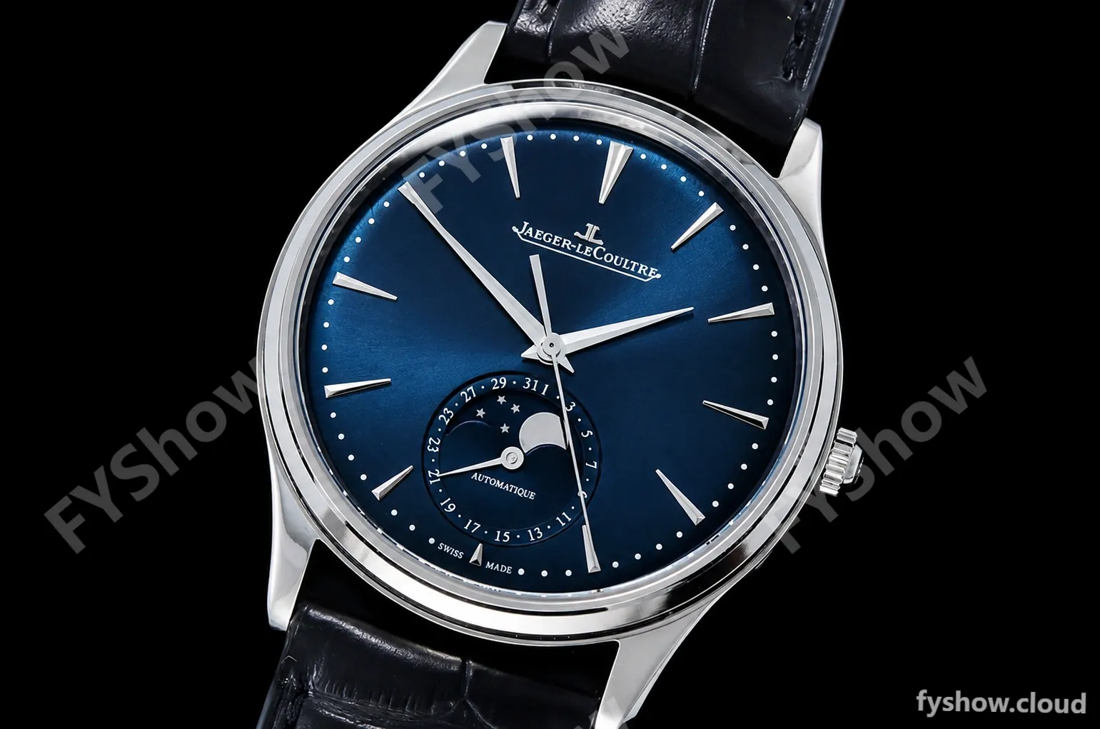 Jaeger LeCoultre - Master Ultra Thin Moonphase SS/LE Blue ZF A925 - Image 4