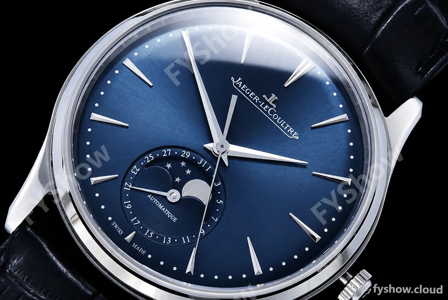 Jaeger LeCoultre - Master Ultra Thin Moonphase SS/LE Blue ZF A925 - Image 5