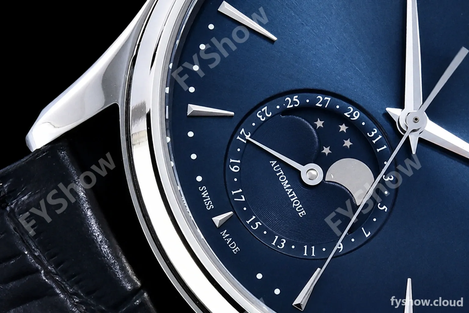 Jaeger LeCoultre - Master Ultra Thin Moonphase SS/LE Blue ZF A925 - Image 7