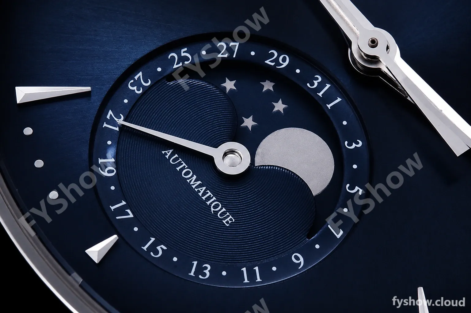 Jaeger LeCoultre - Master Ultra Thin Moonphase SS/LE Blue ZF A925 - Image 9