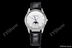 Jaeger LeCoultre - Master Ultra Thin Moonphase SS/LE White ZF V2 A925