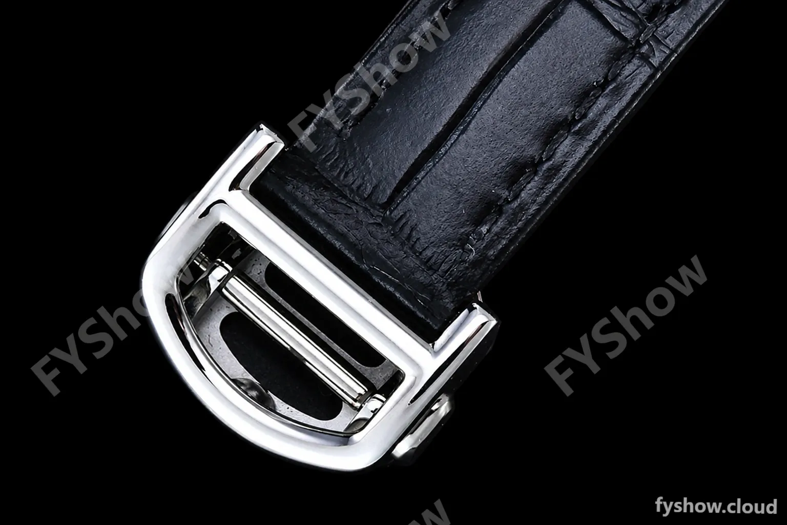 Cartier - Pasha Ladies Blk SS/LE White/Num AF Qtz - Image 11