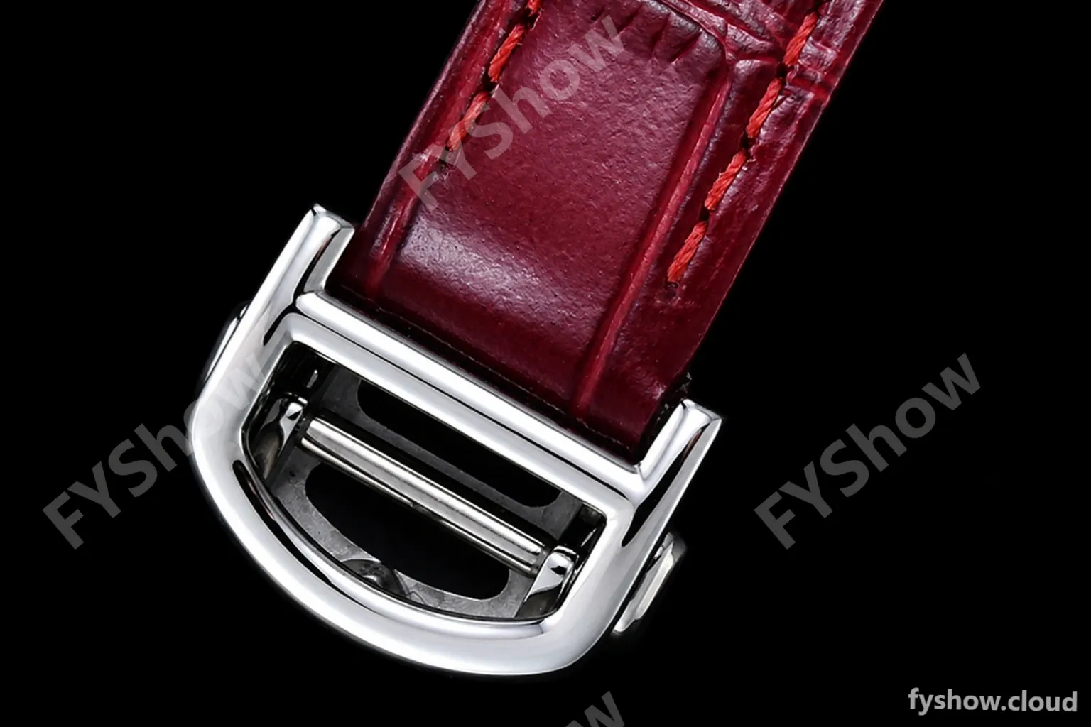 Cartier - Pasha Ladies Red SS/LE White/Num AF Qtz - Image 11