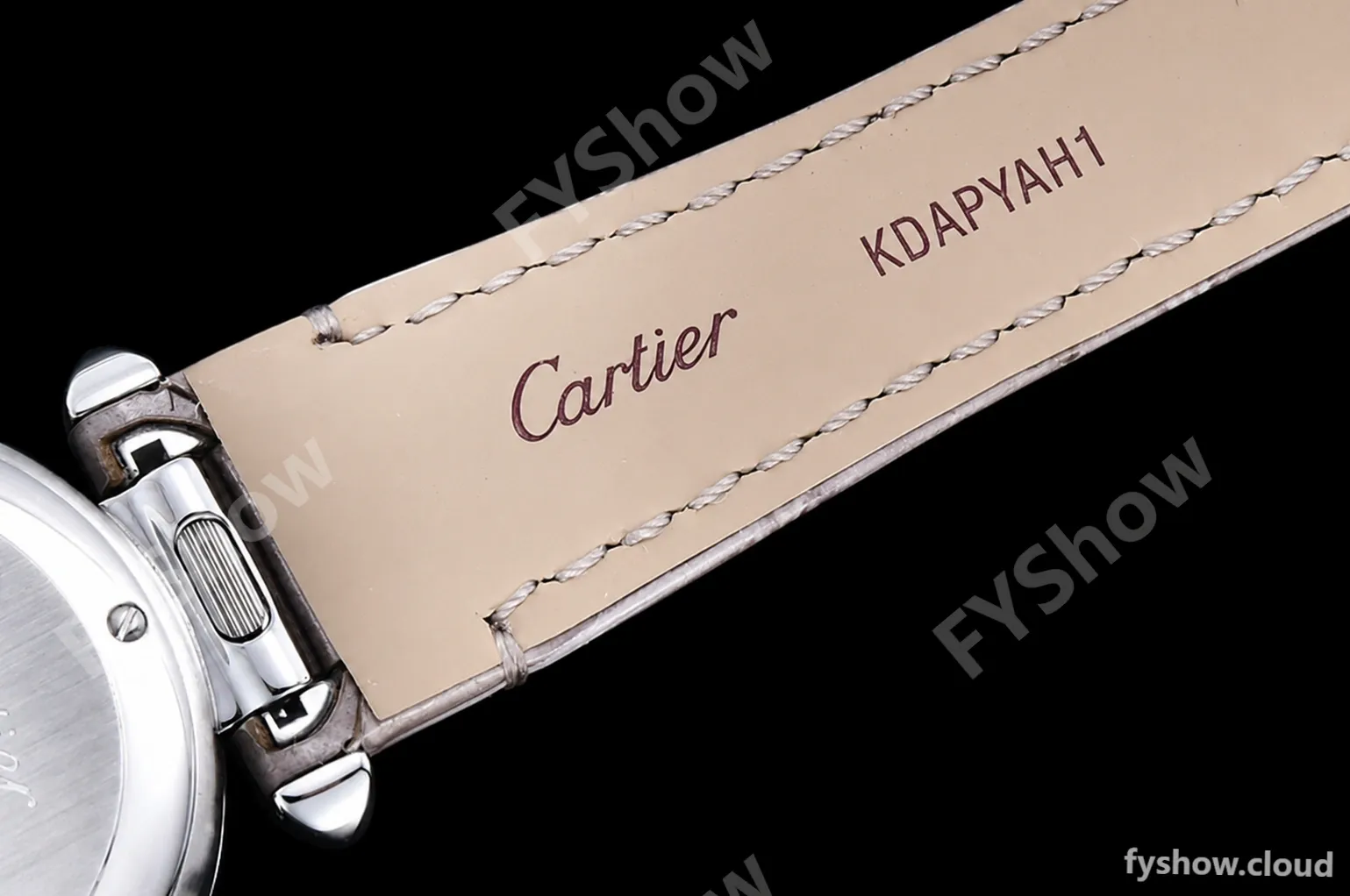 Cartier - Pasha Ladies Grey SS/LE White/Num AF Qtz - Image 17