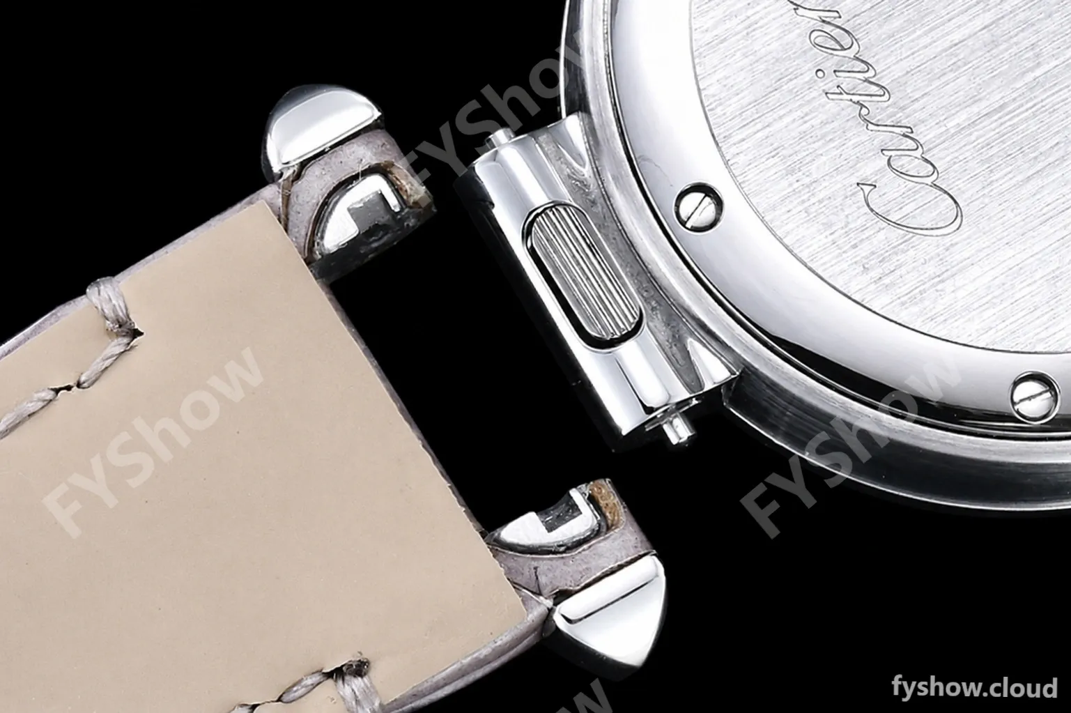 Cartier - Pasha Ladies Grey SS/LE White/Num AF Qtz - Image 19