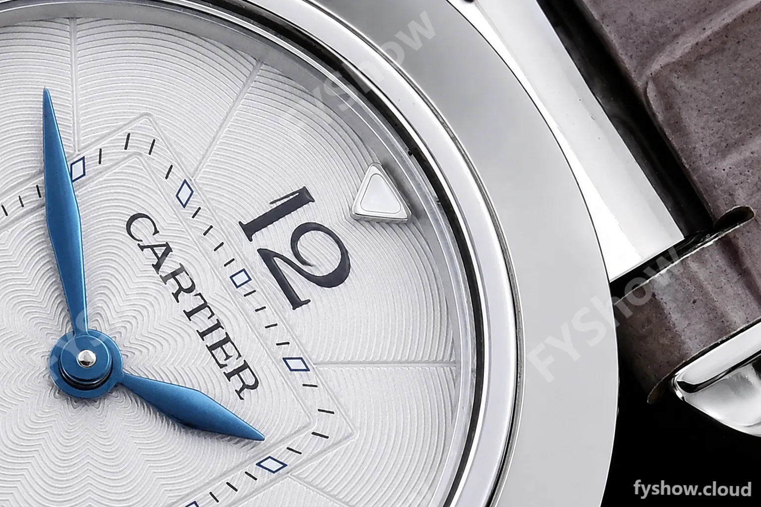 Cartier - Pasha Ladies Grey SS/LE White/Num AF Qtz - Image 6