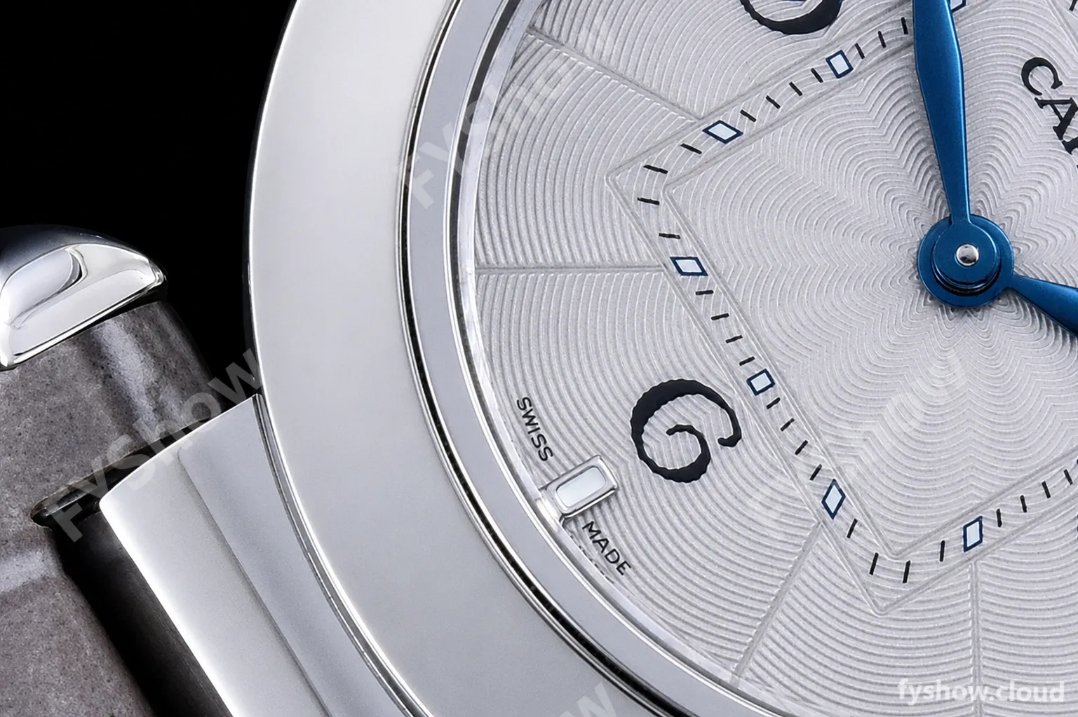 Cartier - Pasha Ladies Grey SS/LE White/Num AF Qtz - Image 7