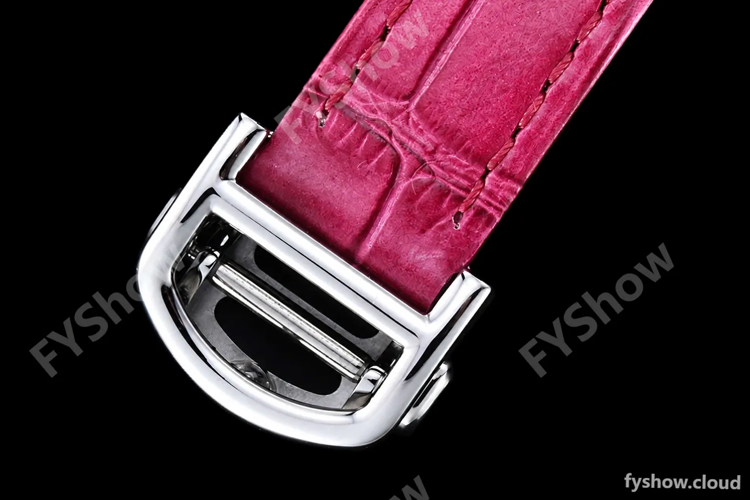Cartier - Pasha Ladies Pink SS/LE White/Num AF Qtz - Image 11