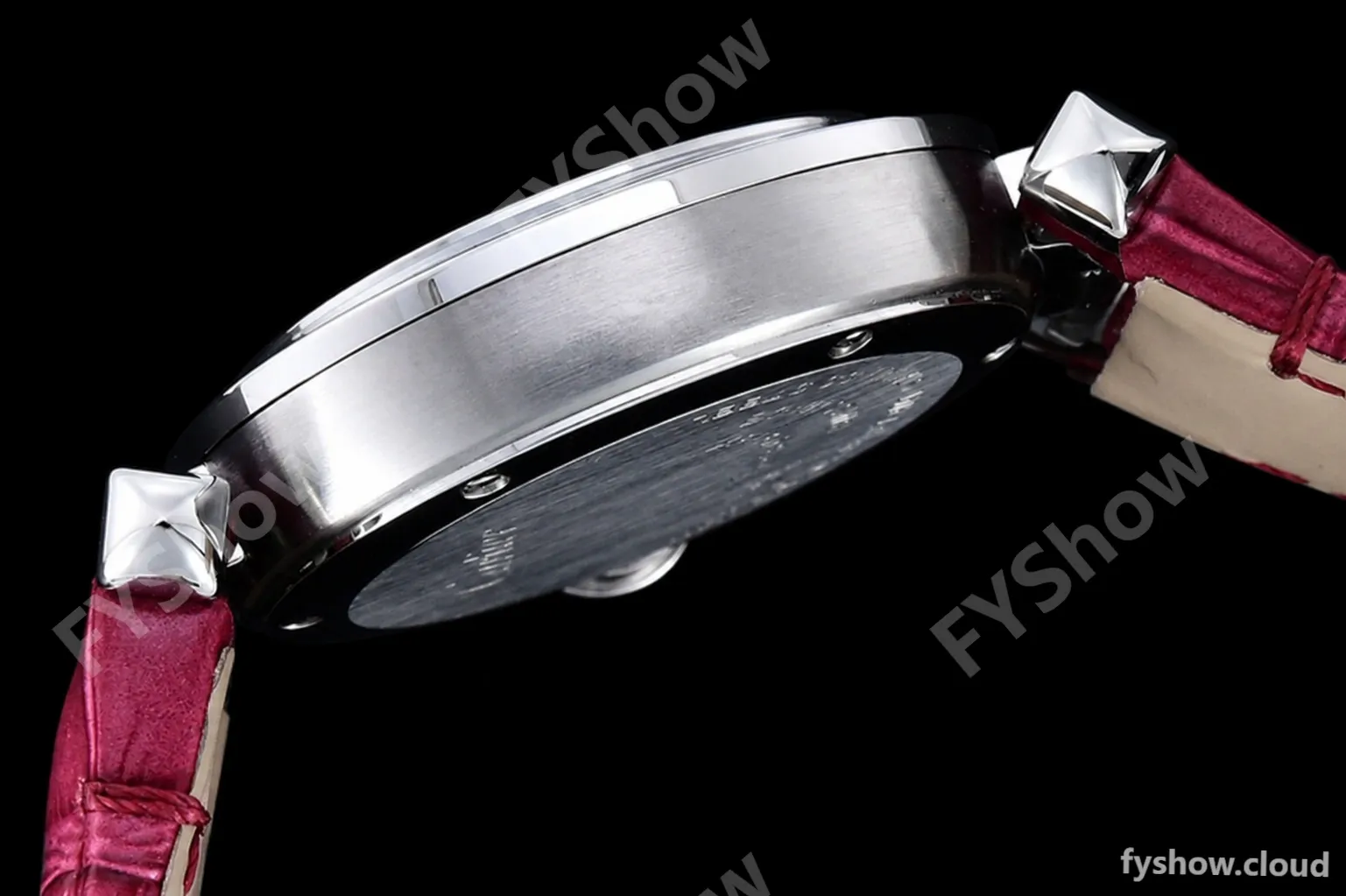 Cartier - Pasha Ladies Pink SS/LE White/Num AF Qtz - Image 15