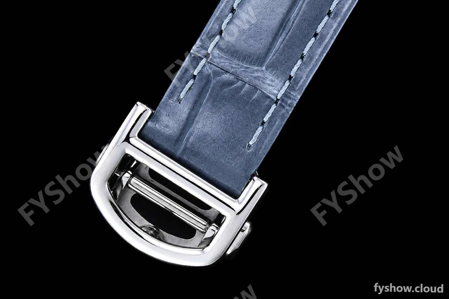 Cartier - Pasha Ladies Blue SS/LE White/Num AF Qtz - Image 11