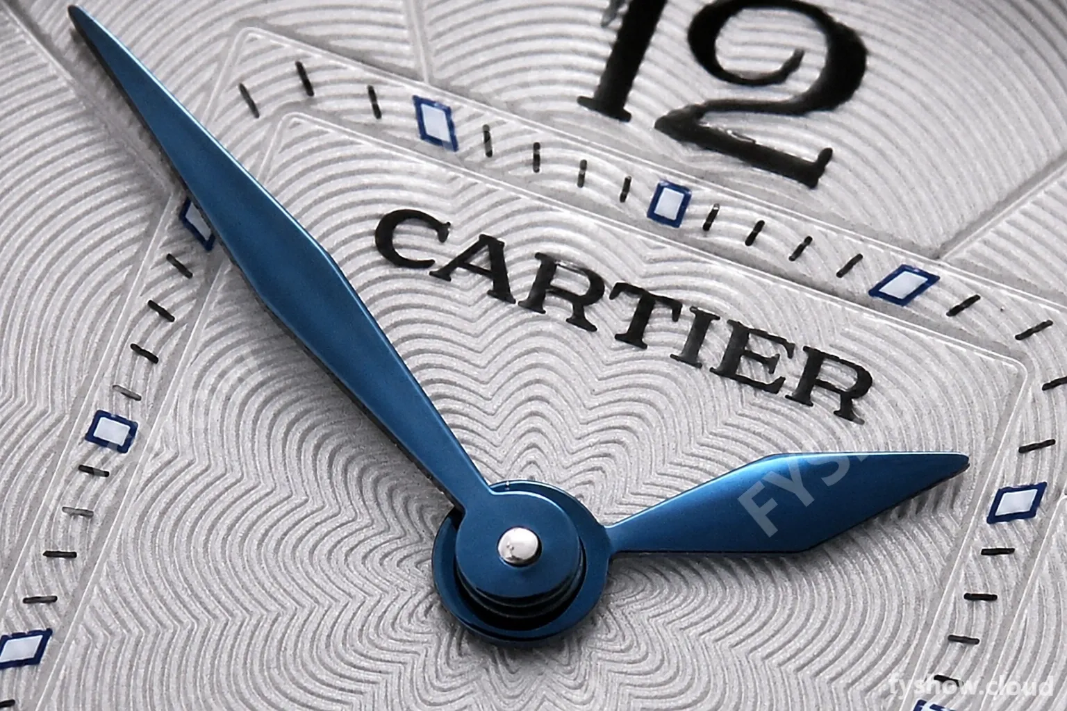 Cartier - Pasha Ladies Blue RG/SS/LE White/Num AF Qtz - Image 10